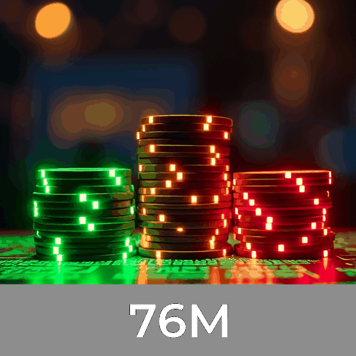 76M: Emoção e Oportunidades em Jogos de Cassino